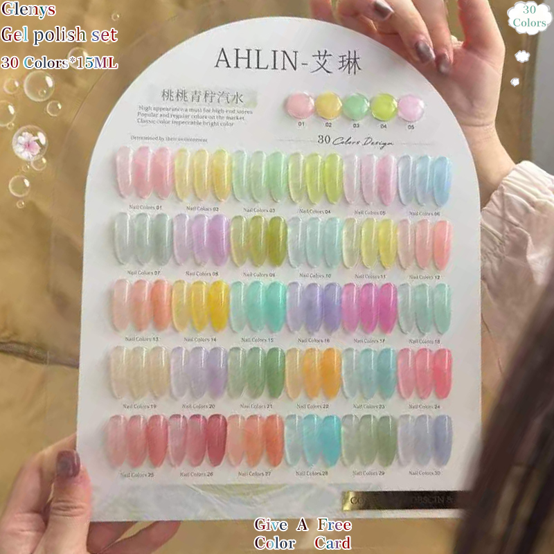Resin Art Learning - Набор для обучения маникюру Glenys: 30