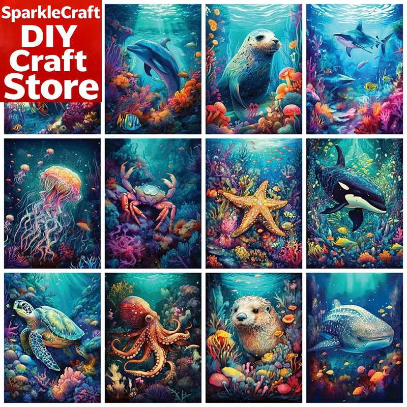 Resin Art Work - Набор для вышивания алмазной мозаикой без