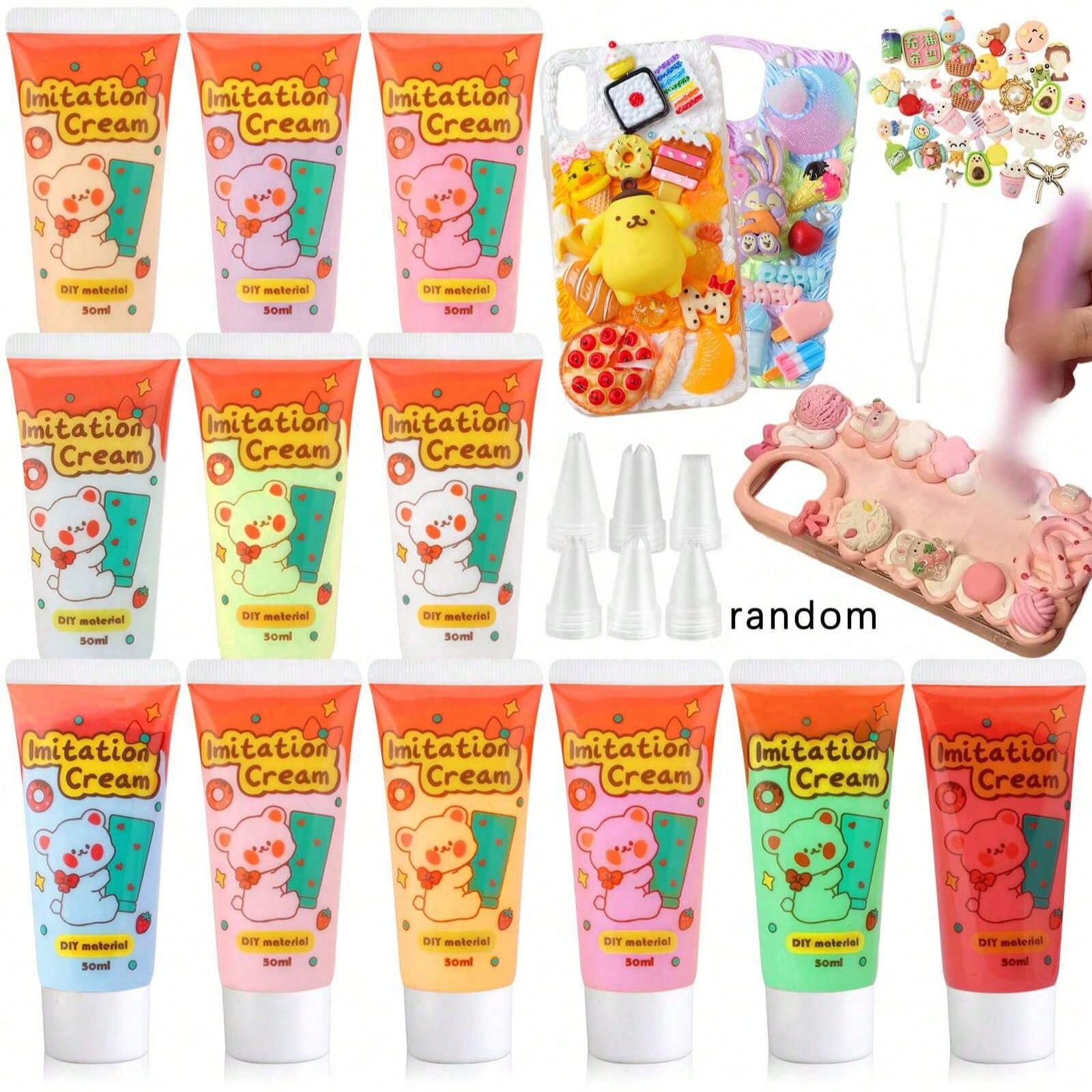 Resin Art Products - Набор кремового клея для рукоделия (50