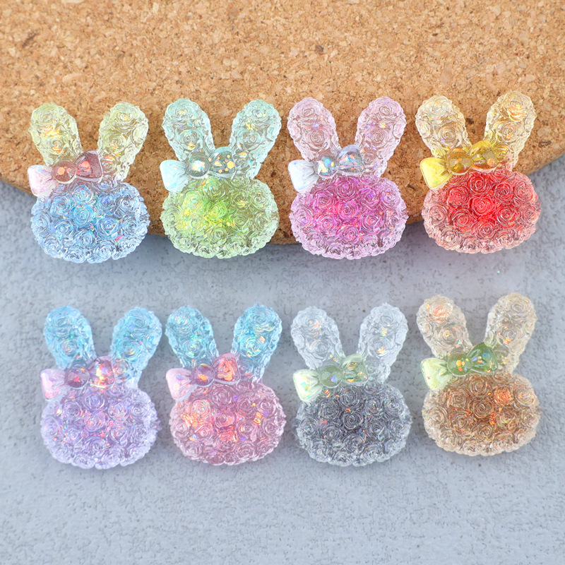 Resin Art Products - 5 шт. светящиеся градиентные кабошоны из
