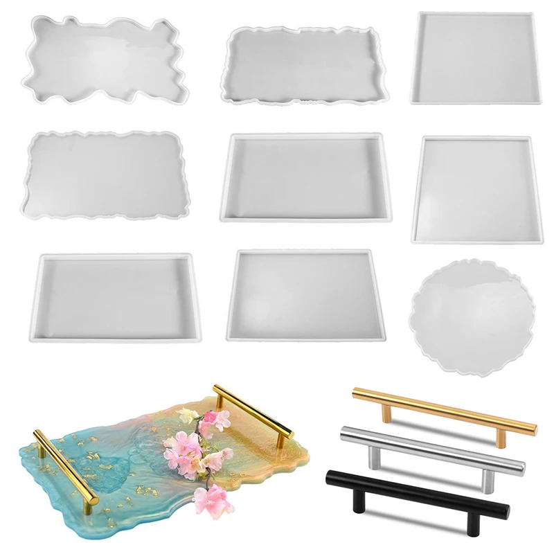 Resin Art Mold - Поднос из эпоксидной смолы, силиконовая форма,
