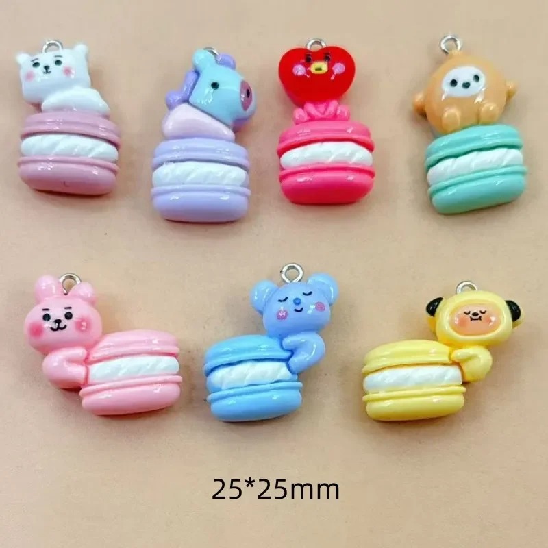 Resin Art Products - 10 шт. разнообразных мультяшных подвесок из