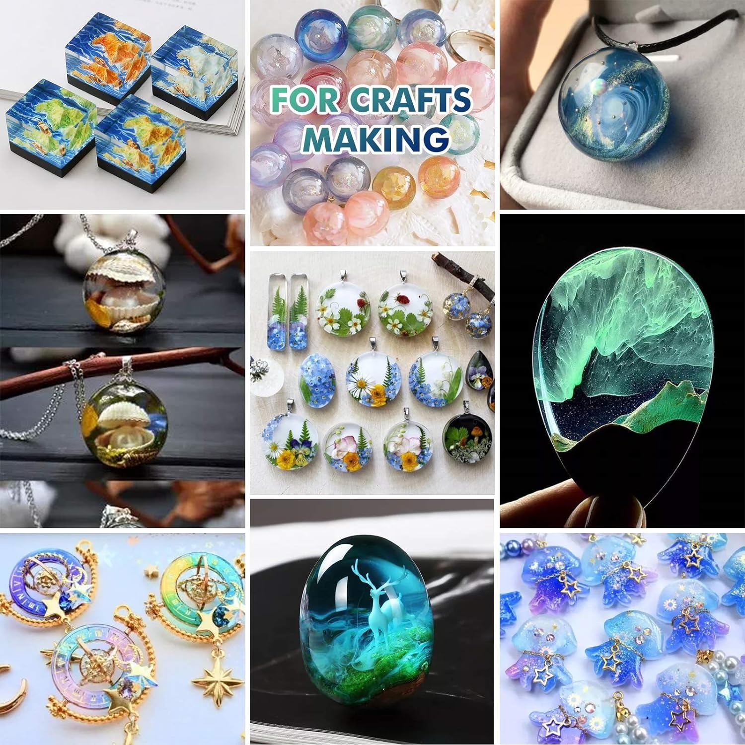 УФ-смола прозрачная, жесткая,  – обзор и цена Resin Art Glue