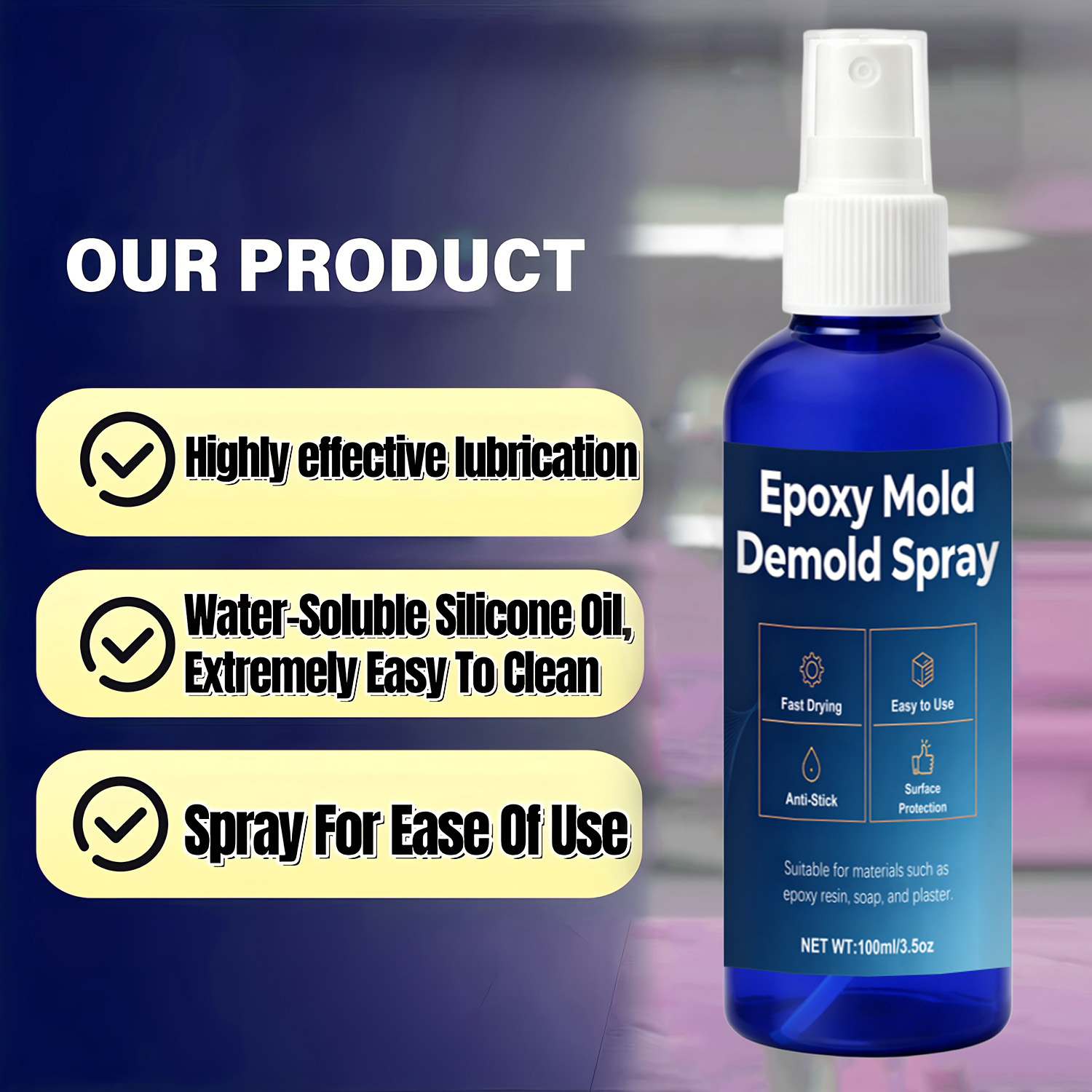 Спрей-разделитель для силиконо – обзор и цена Release Spray Silicone