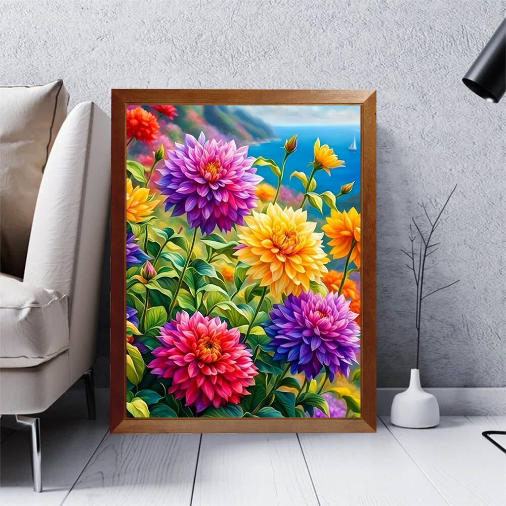 Безрамная алмазная мозаика: Но – обзор и цена Resin Art Work