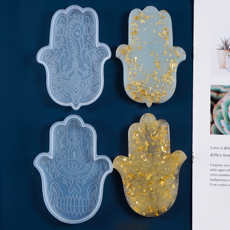 1 шт. DIY подставка рука Фатим – обзор и цена Resin Art Mold