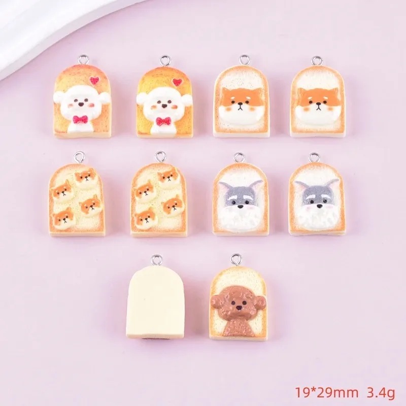 10 шт. милых подвесок из смолы – обзор и цена Resin Art Products