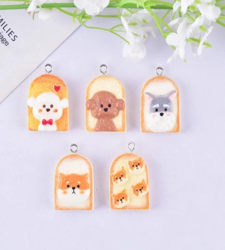 10 шт. милых подвесок из смолы – обзор и цена Resin Art Products