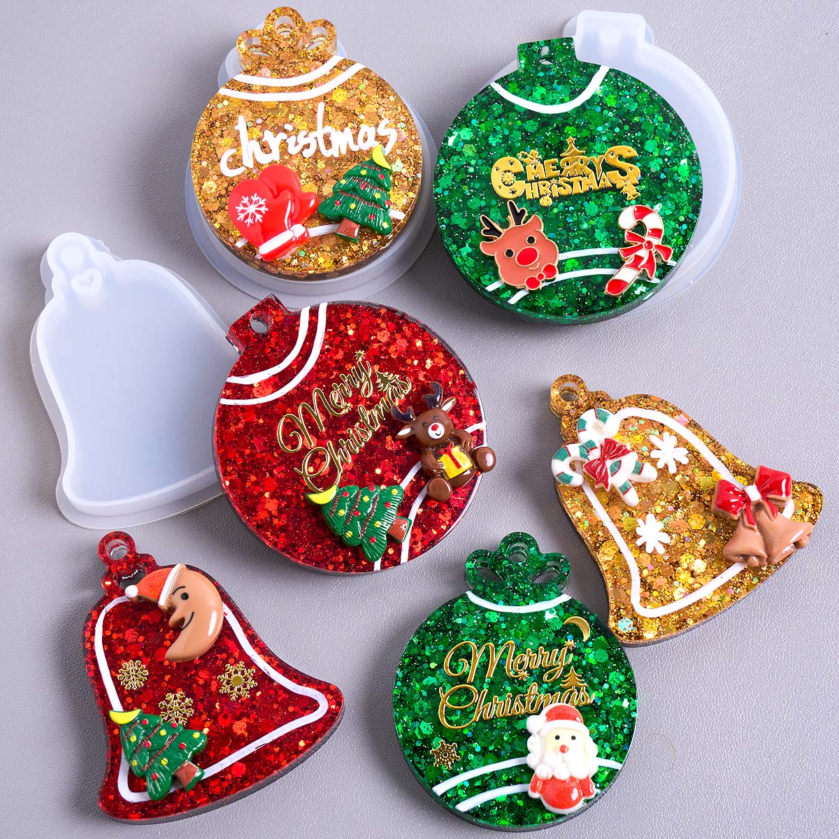 Рождественская бирка, подвеска – обзор и цена Resin Art Products