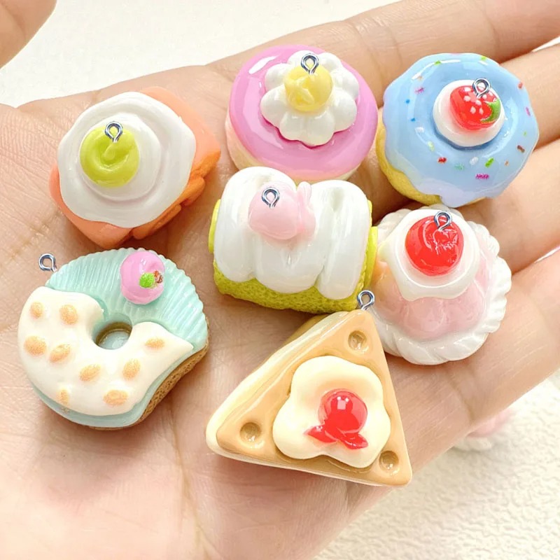 10 шт. миниатюрных подвесок из – обзор и цена Resin Art Products