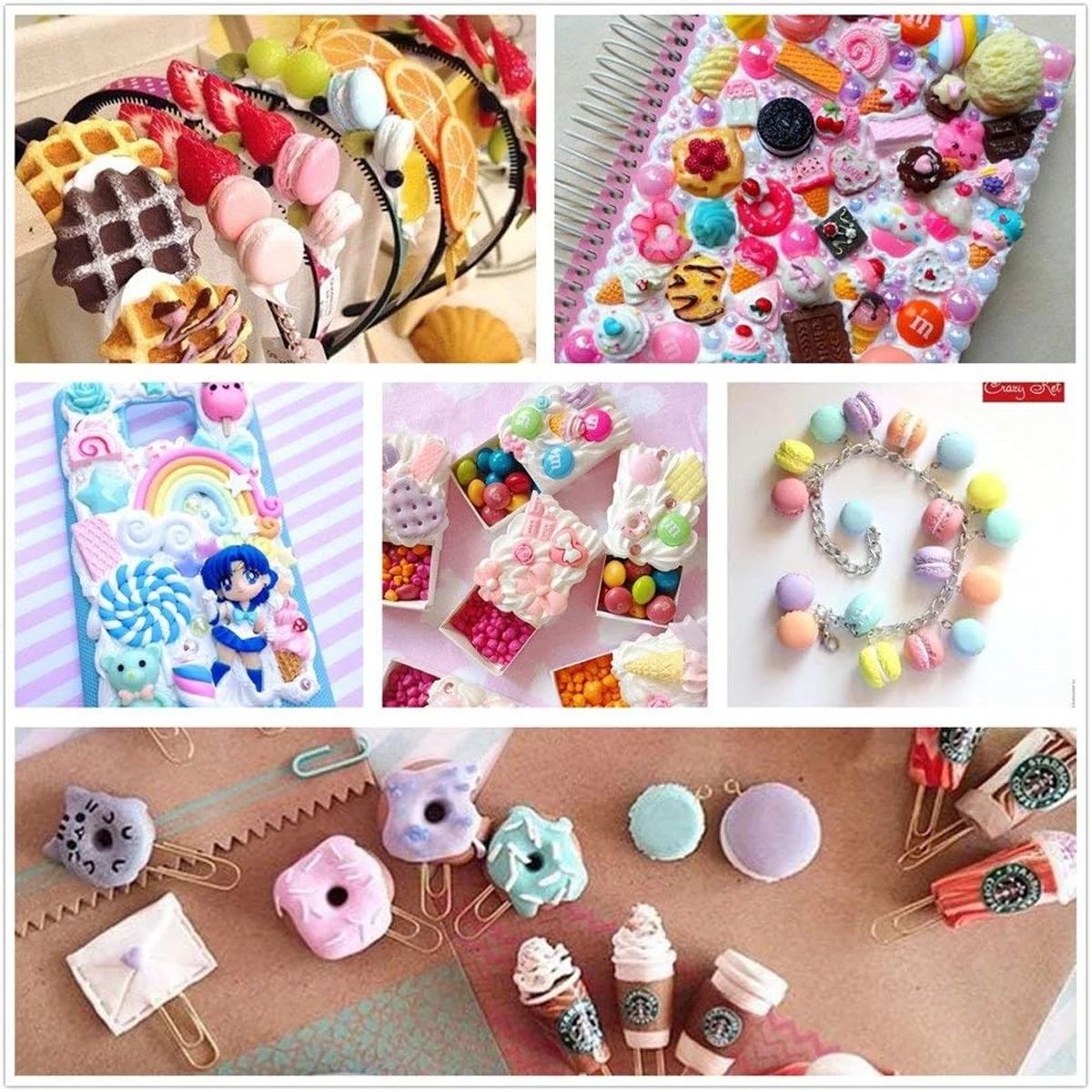 30 шт., случайные конфеты, сли – обзор и цена Resin Art Products