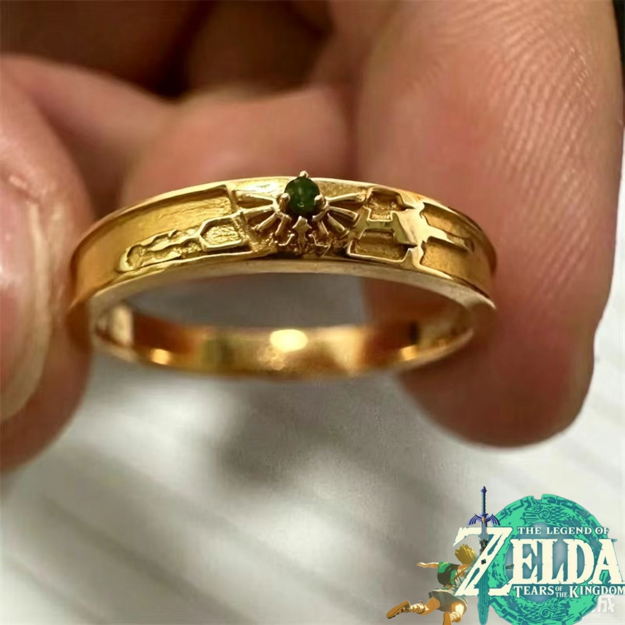 Модные 2D-кольца в стиле The L – обзор и цена Resin Art Zelda