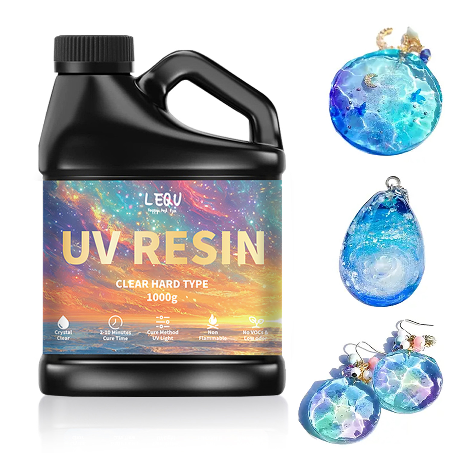 100/200/500/1000 г УФ-клей для – обзор и цена Resin Art Glue